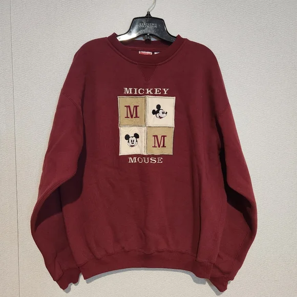 Mickey Inc Mickey Mouse Disney 80s 90s Vintage Crewneck Sweatshirt Size Medium - Picture 2 of 8